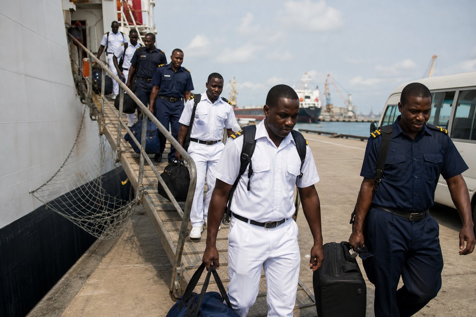 Crew change assistance