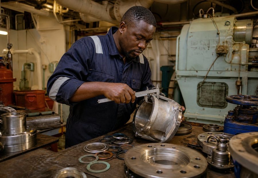 Marine spare parts and technical equipment