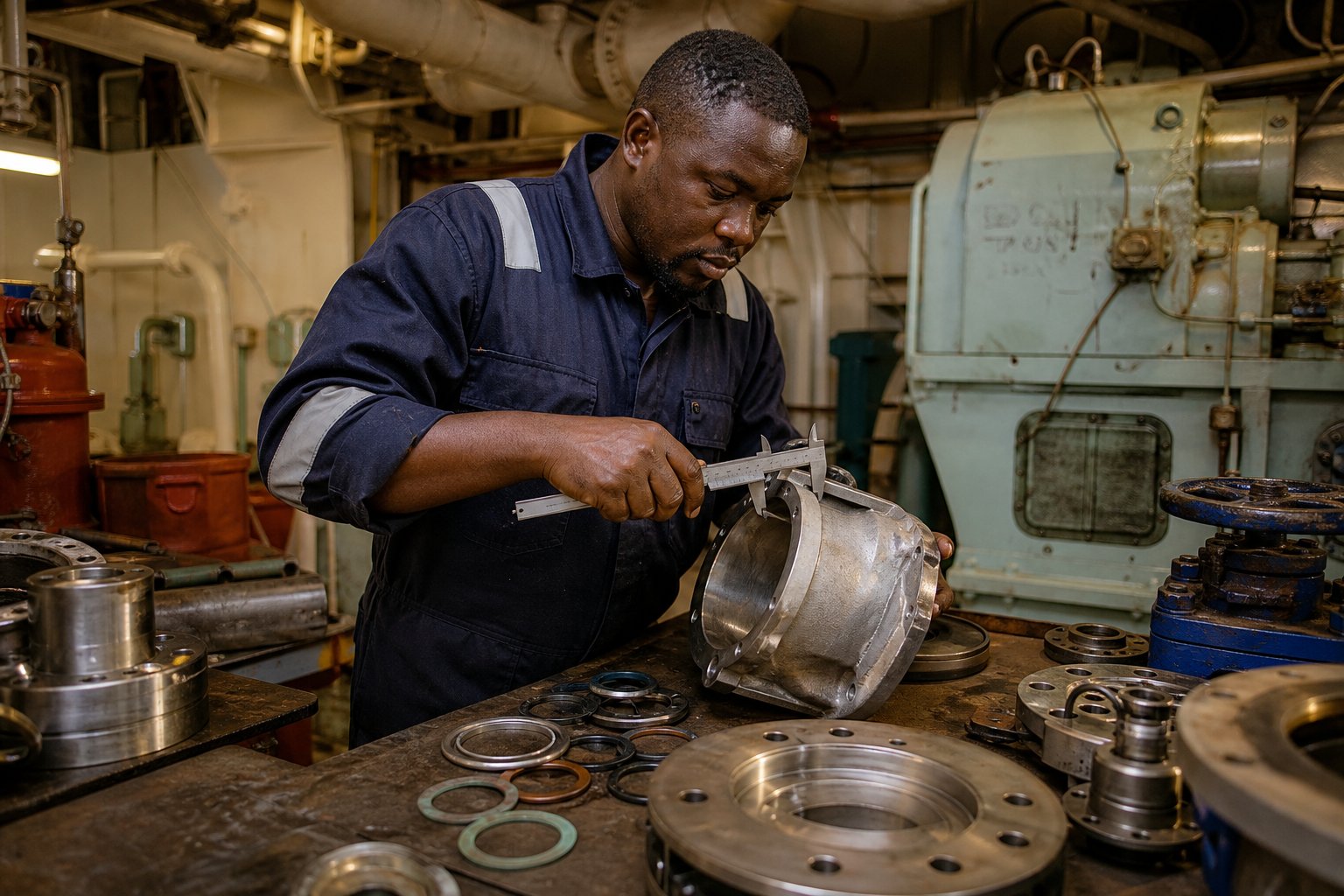 Marine spare parts and technical equipment